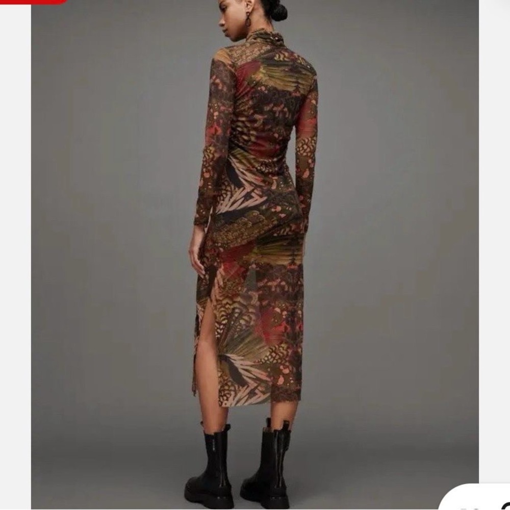 ALL SAINTS Tia Mesh Gene Dress